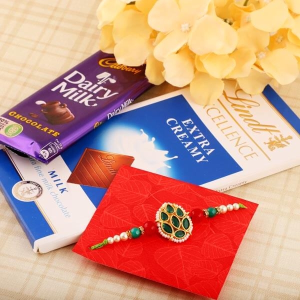 Rakhi Beauty with Lindt & Cadbury