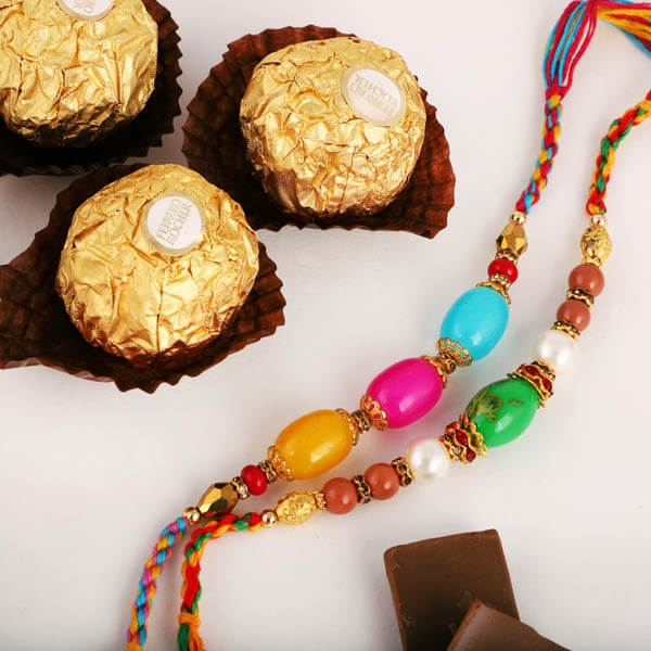 Colorful Twins & Ferrero Rocher