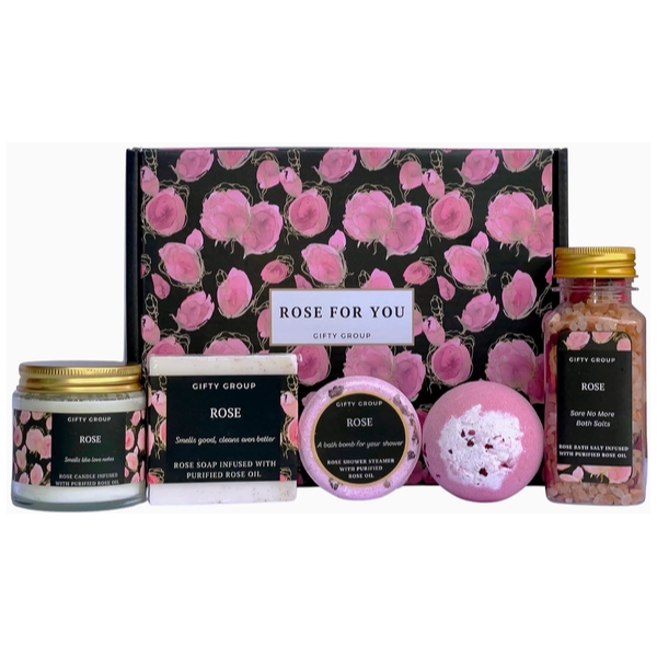 Rose Scented Spa Gift Set