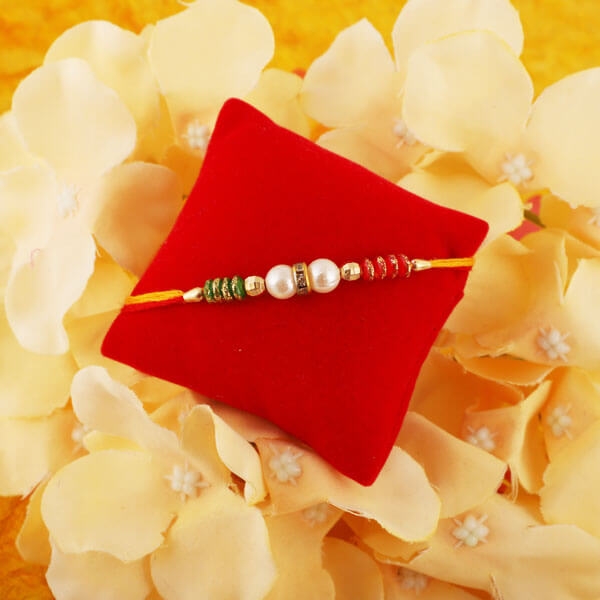 Patriotic Pearl Rakhi