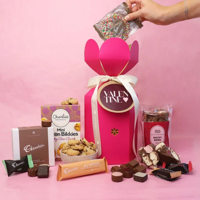 Pink Valentine Chocolate Box 