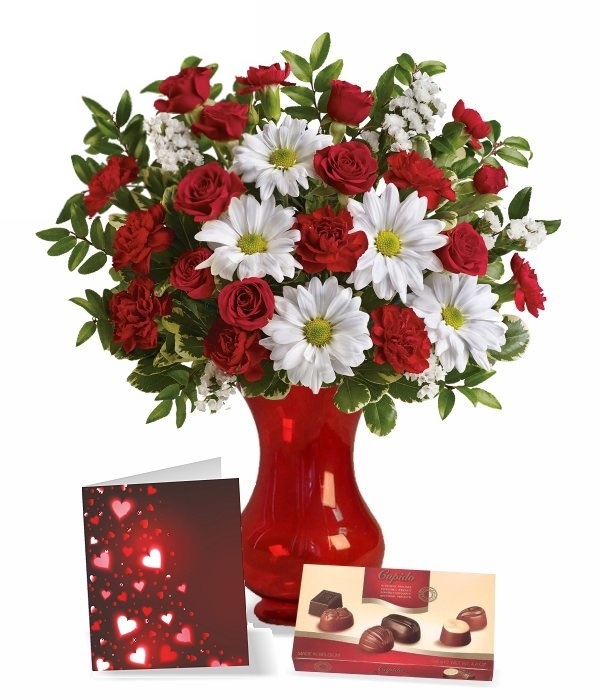 Valentine Special Flowers N Chocolates