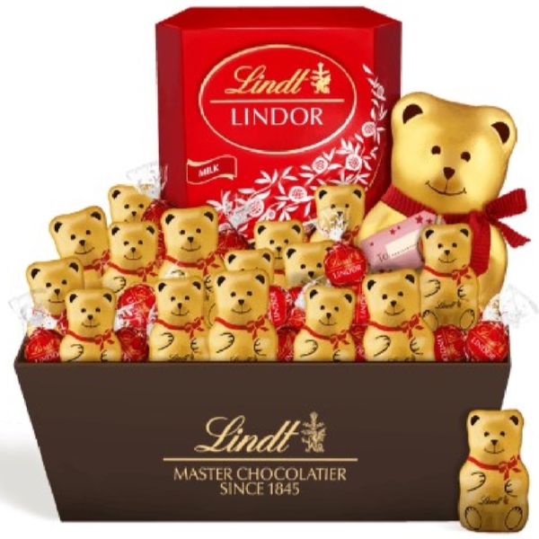 Lindt Christmas Teddy Hamper