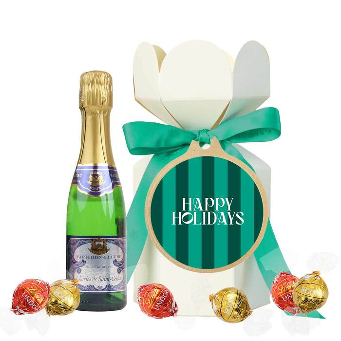 Christmas Sparkling Wine Gift Box Mini