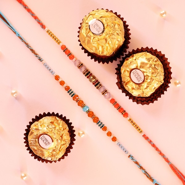 Rakhi Set with Ferrero