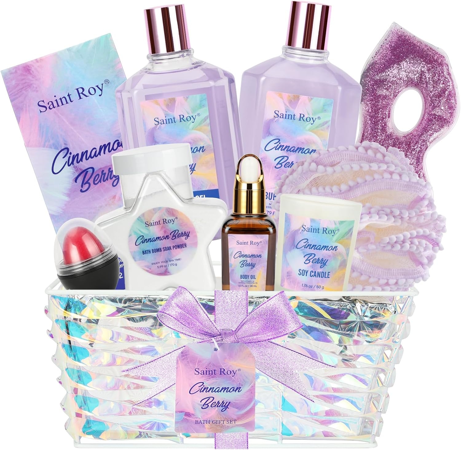 Cinnamon Berry Spa Gift Set for Women