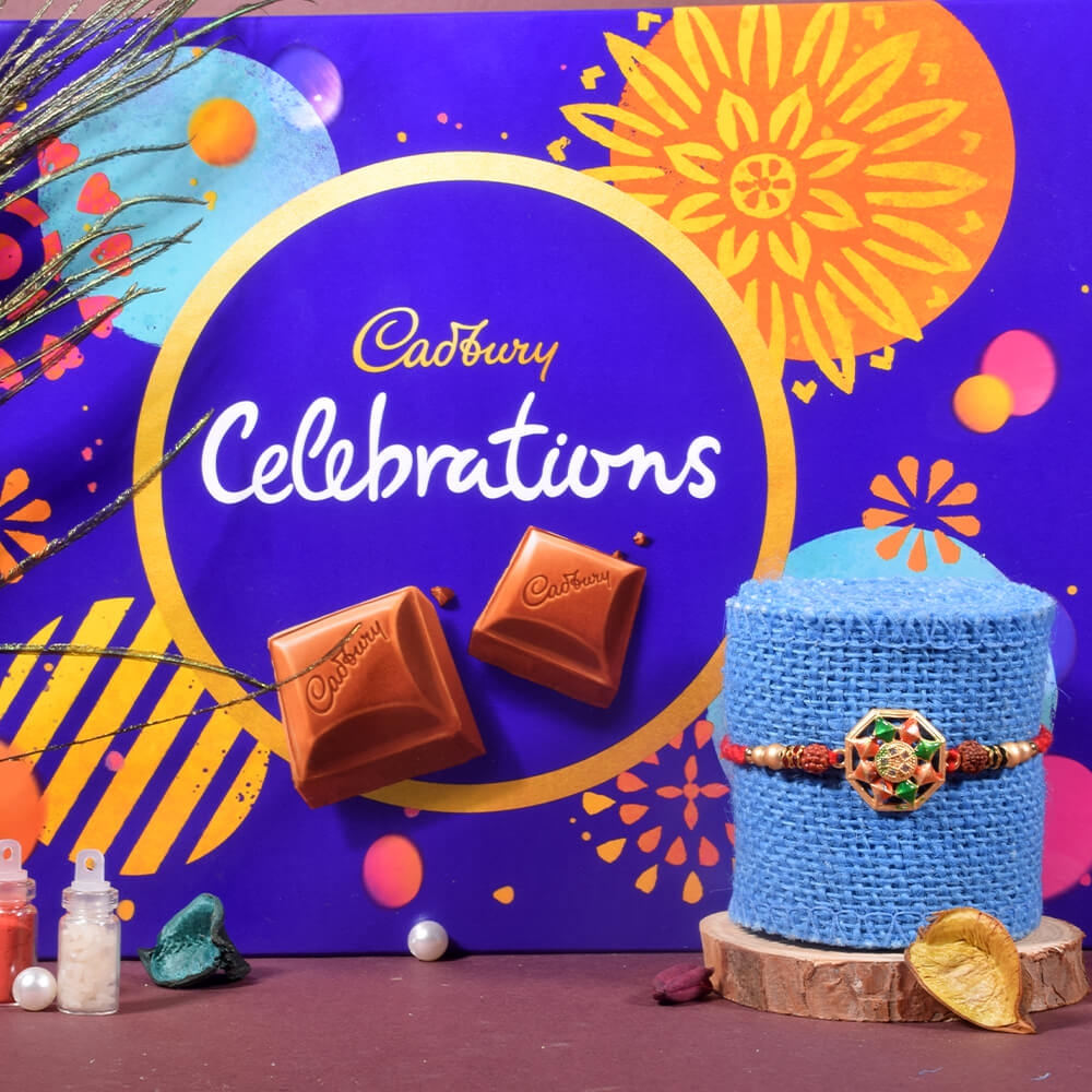 Rakhi with Cadbury Celebrations (Big)