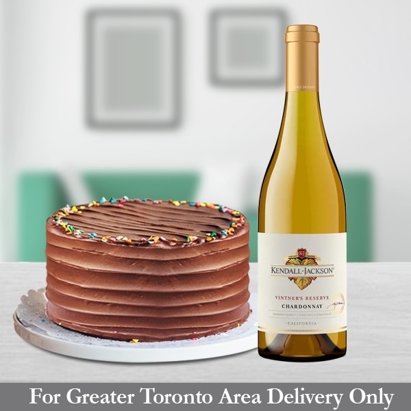 Cake and White Wine