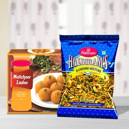 Boondi Laddoo & Snacks Mixture