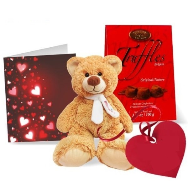 Truffles, Teddy & Card