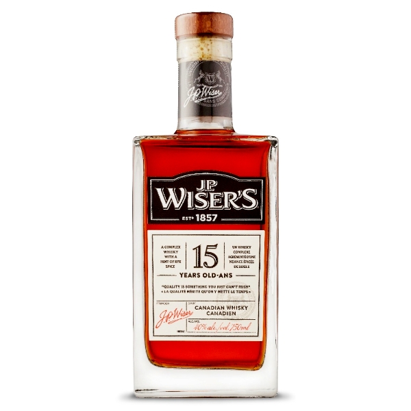 J.P. Wisers 15 Year Old Whisky 