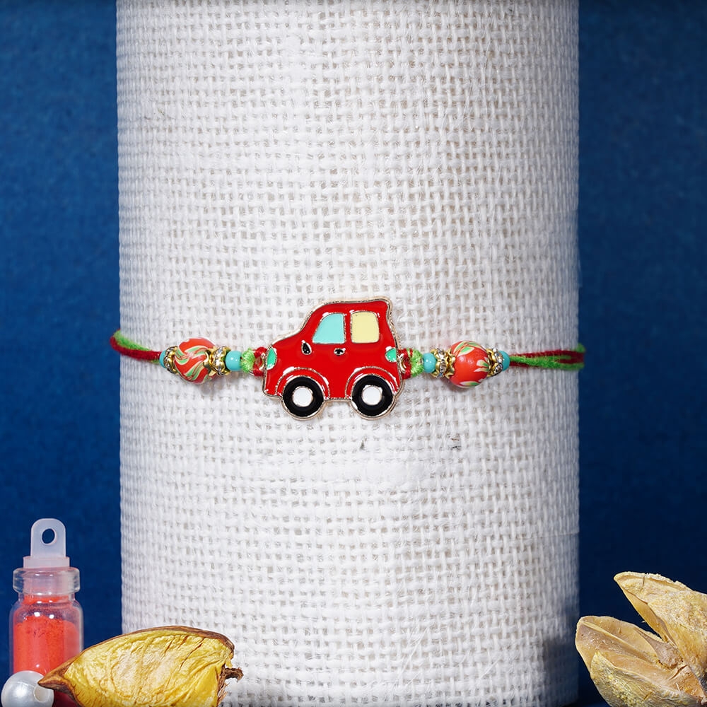 Red Car Kids Rakhi