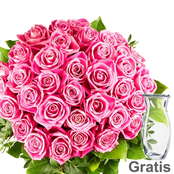 Pink Roses Bouquet