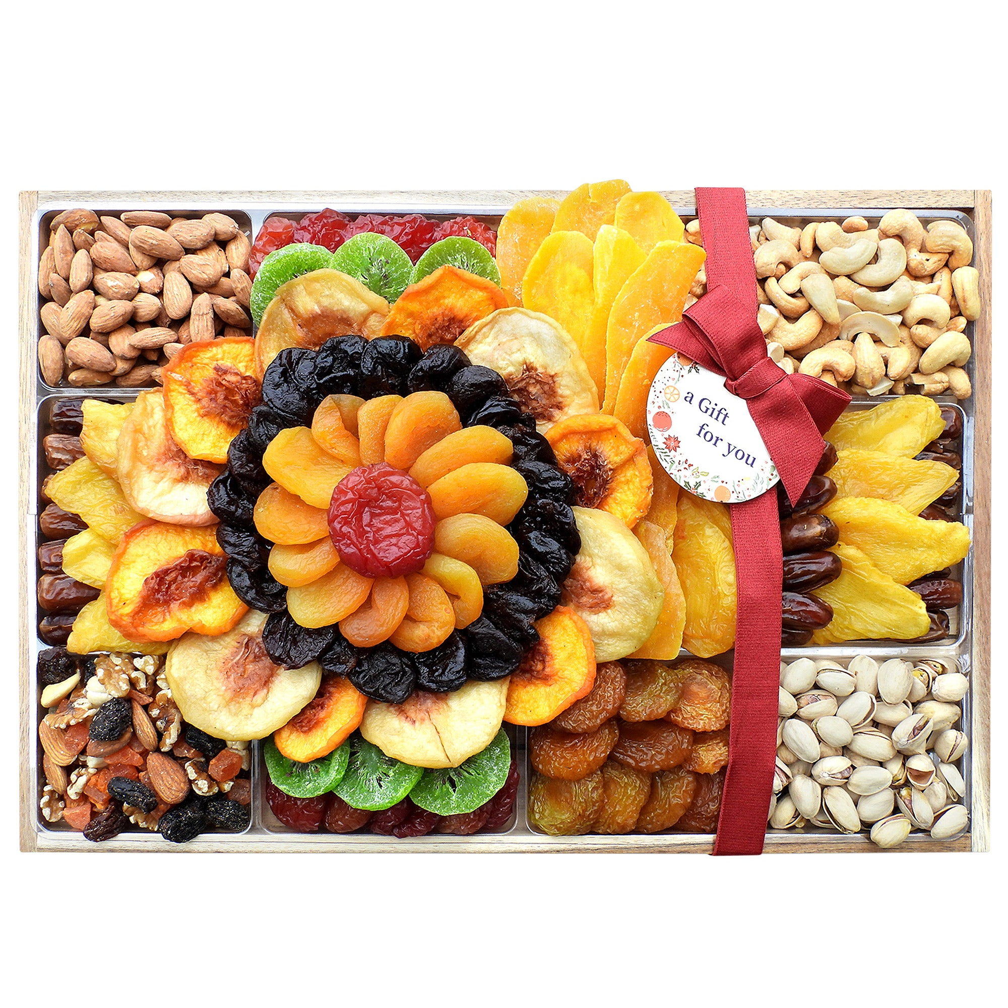 Dried Fruit & Nut Grand Acacia Wood Tray