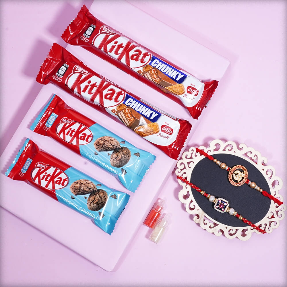 KitKat Rakhi Combo