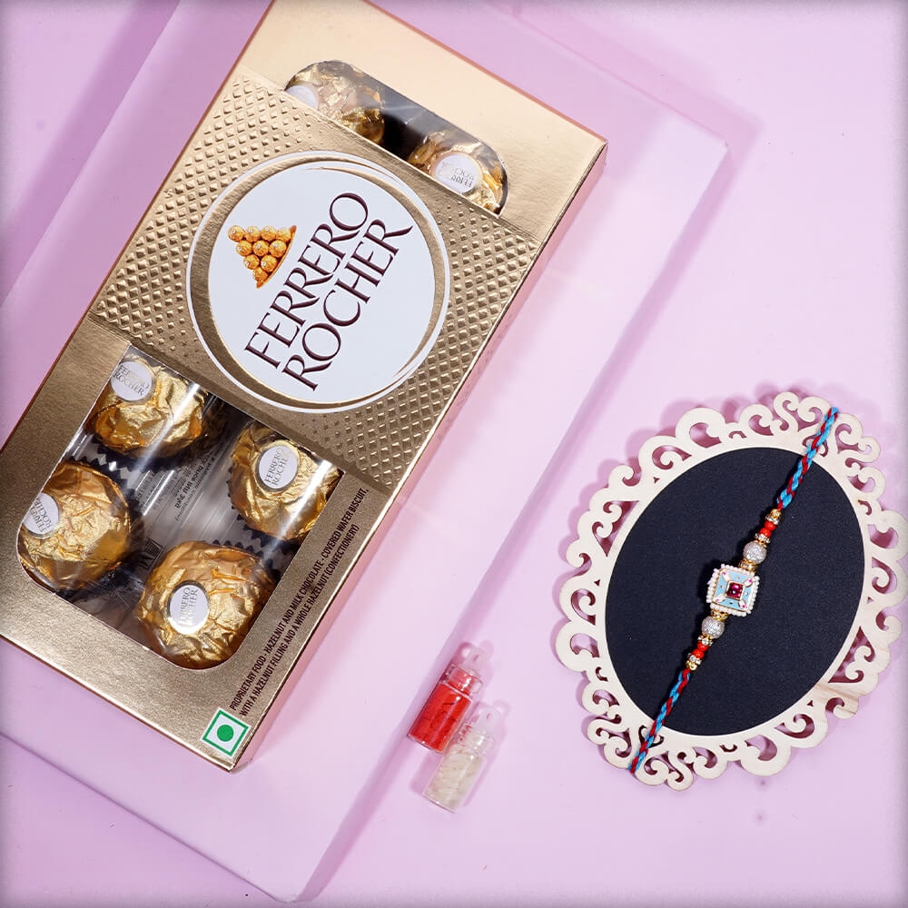 Ferrero Rocher Rakhi Combo