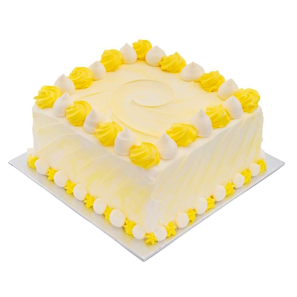 Yellow Prism Cake