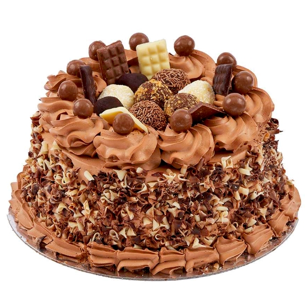 Chocolate Overload Eggless Cake