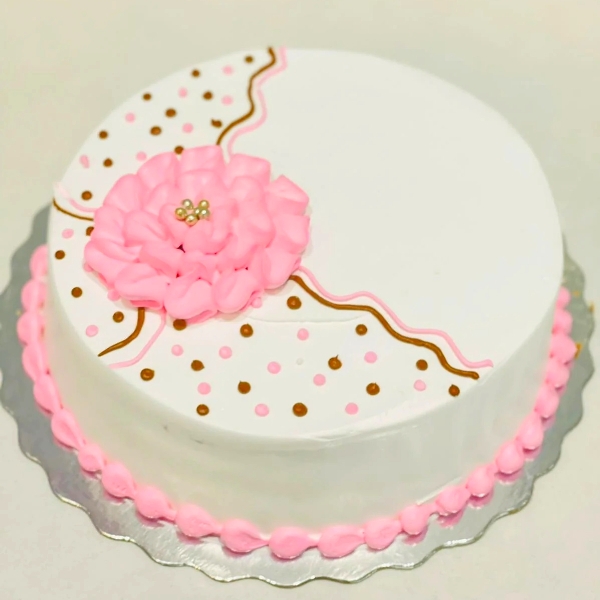 Pink Mothers Day Cake