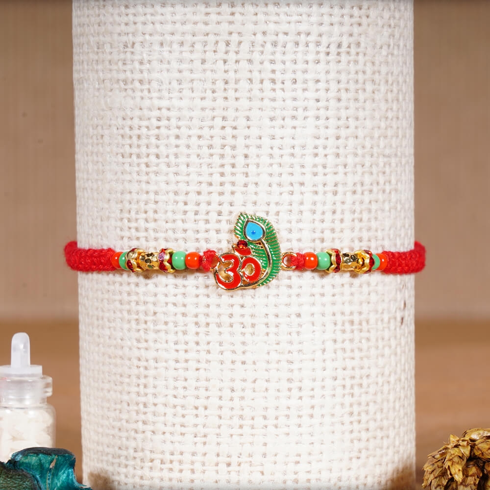 Elegant OM Rakhi