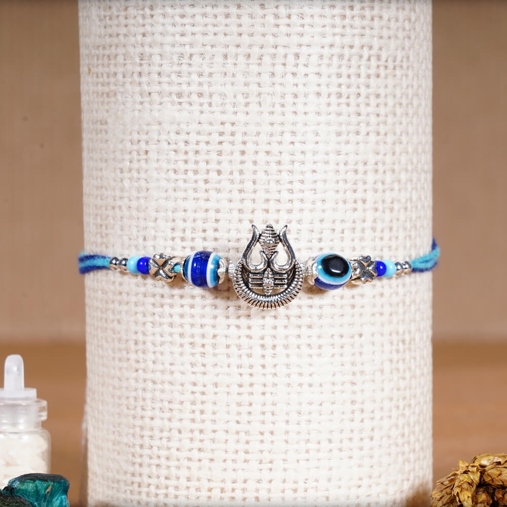 Mahadev Rakhi with Evil Eye