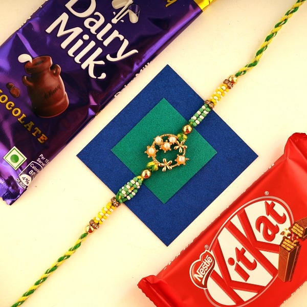 Fragrant Rakhi with Chocolates