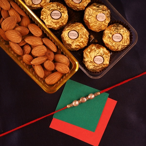 Rakhi with Ferrero and Almond