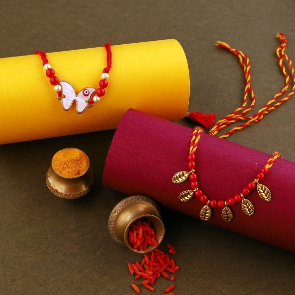 Mauli Designer Rakhi Set