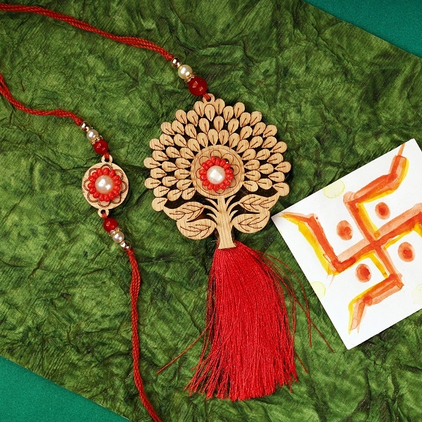 Tree of Life Bhaiya Bhabhi Rakhi Set