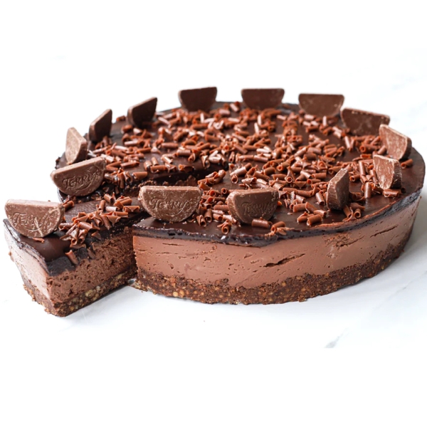 Terry's Chocolate Orange Cheesecake