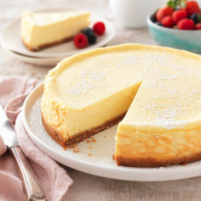 Madagascan Cold Set Vanilla Cheesecake