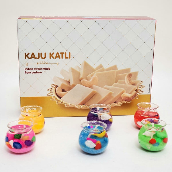 Lights with Kaju Katli