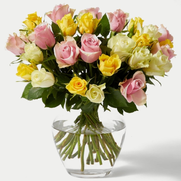 Yellow Rose Abundance Bouquet