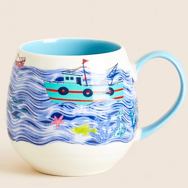 Nautical Scene Mug