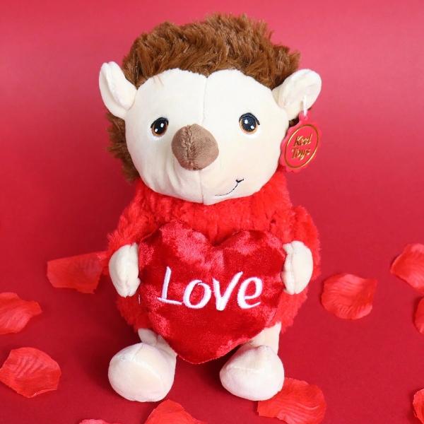 Valentine Hedgehog Teddy