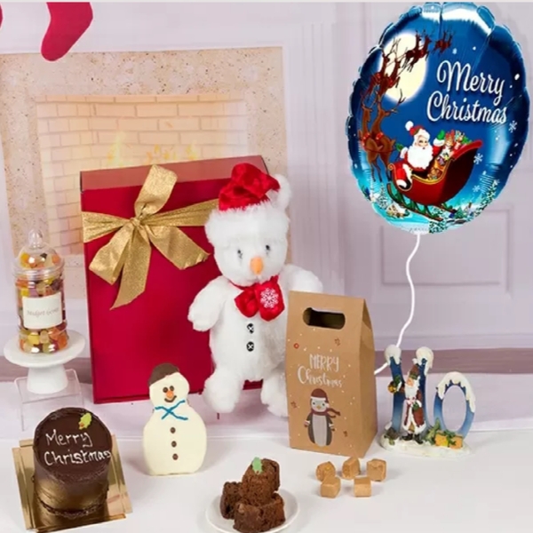 Christmas Bear Celebration Gift Box