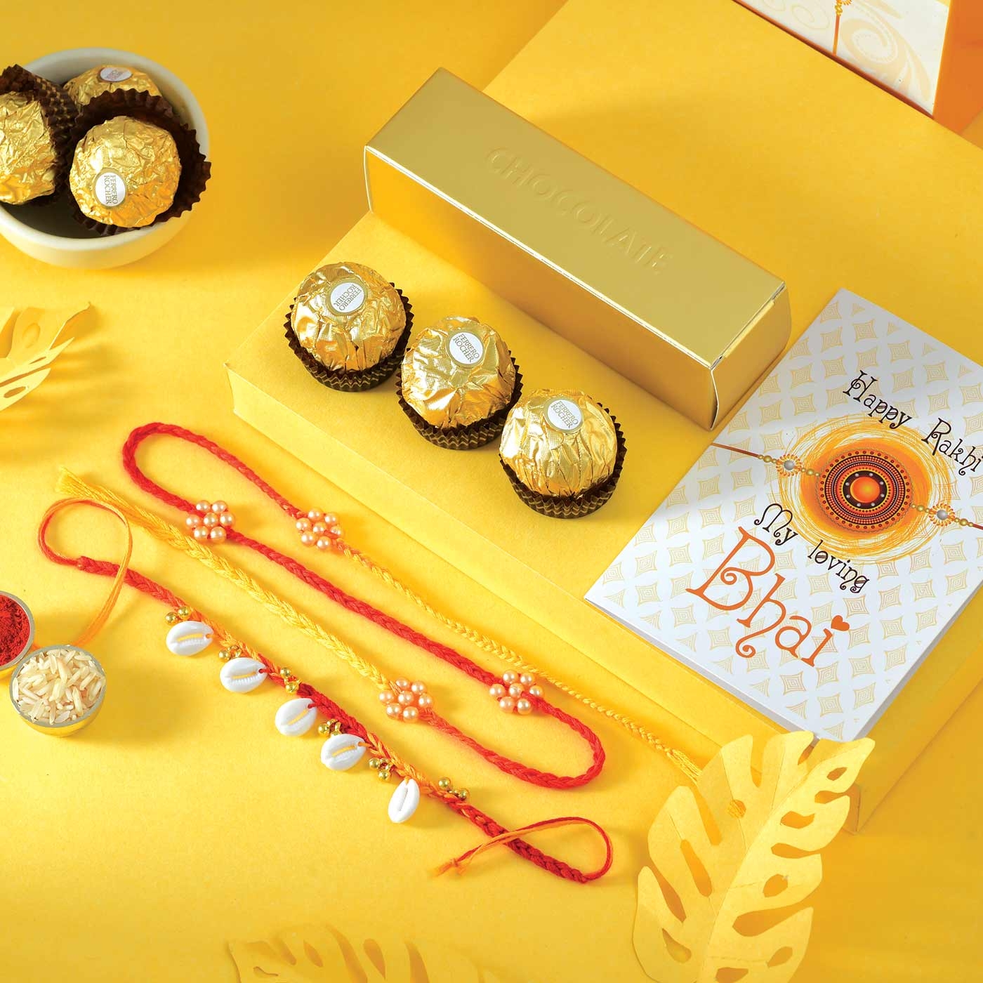 Rakhi Pair with Ferrero