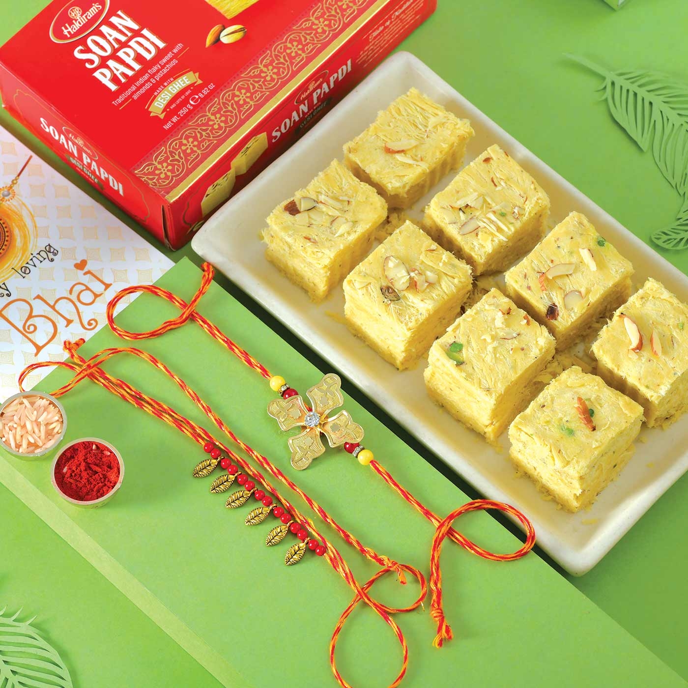 Rakhi Bliss Duo and Sweet Treats