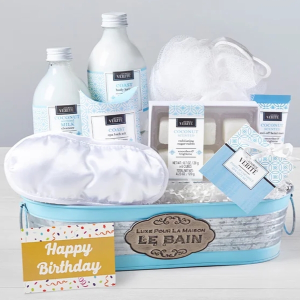 Birthday Relaxing Coast & Coconut Spa Set