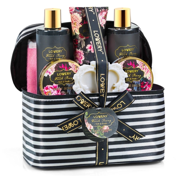 Peony Unisex Spa Gift Bag