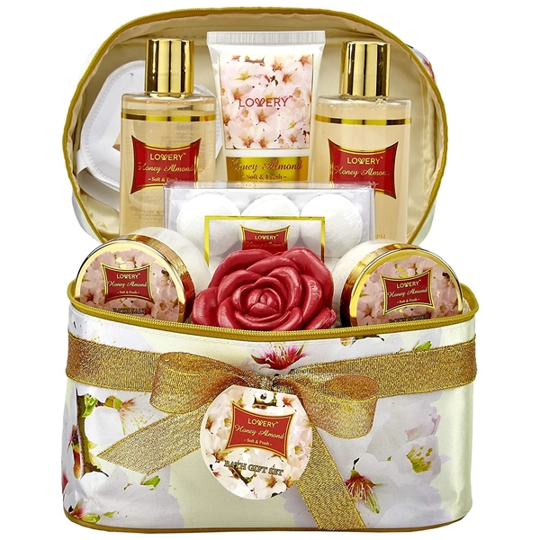 Honey Almond Home Spa Set