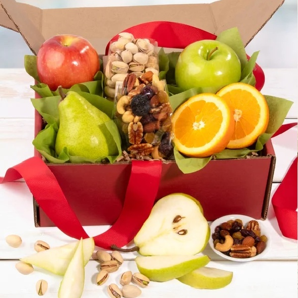 Fresh Fruit & Nuts Gift Box