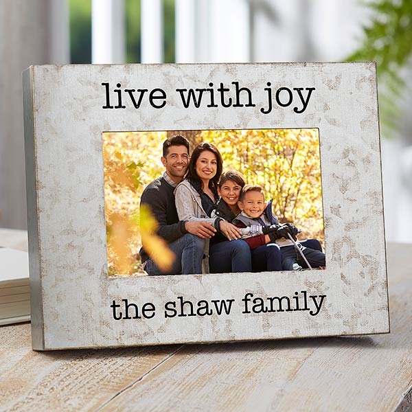 Typewriter Statements Galvanized Box Picture Frame