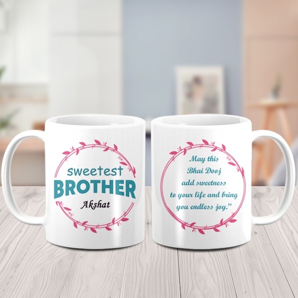 Sweetest Brother Mug