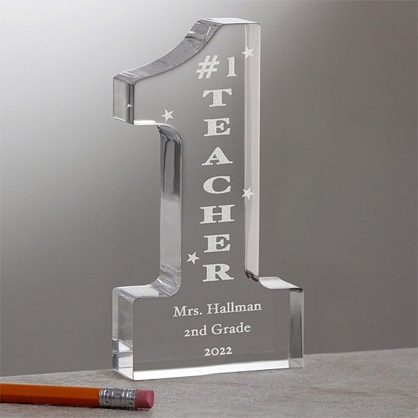 1st Teacher Personalized Keepsake