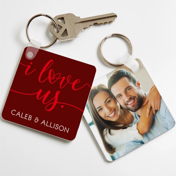 Personalized Photo Keychain