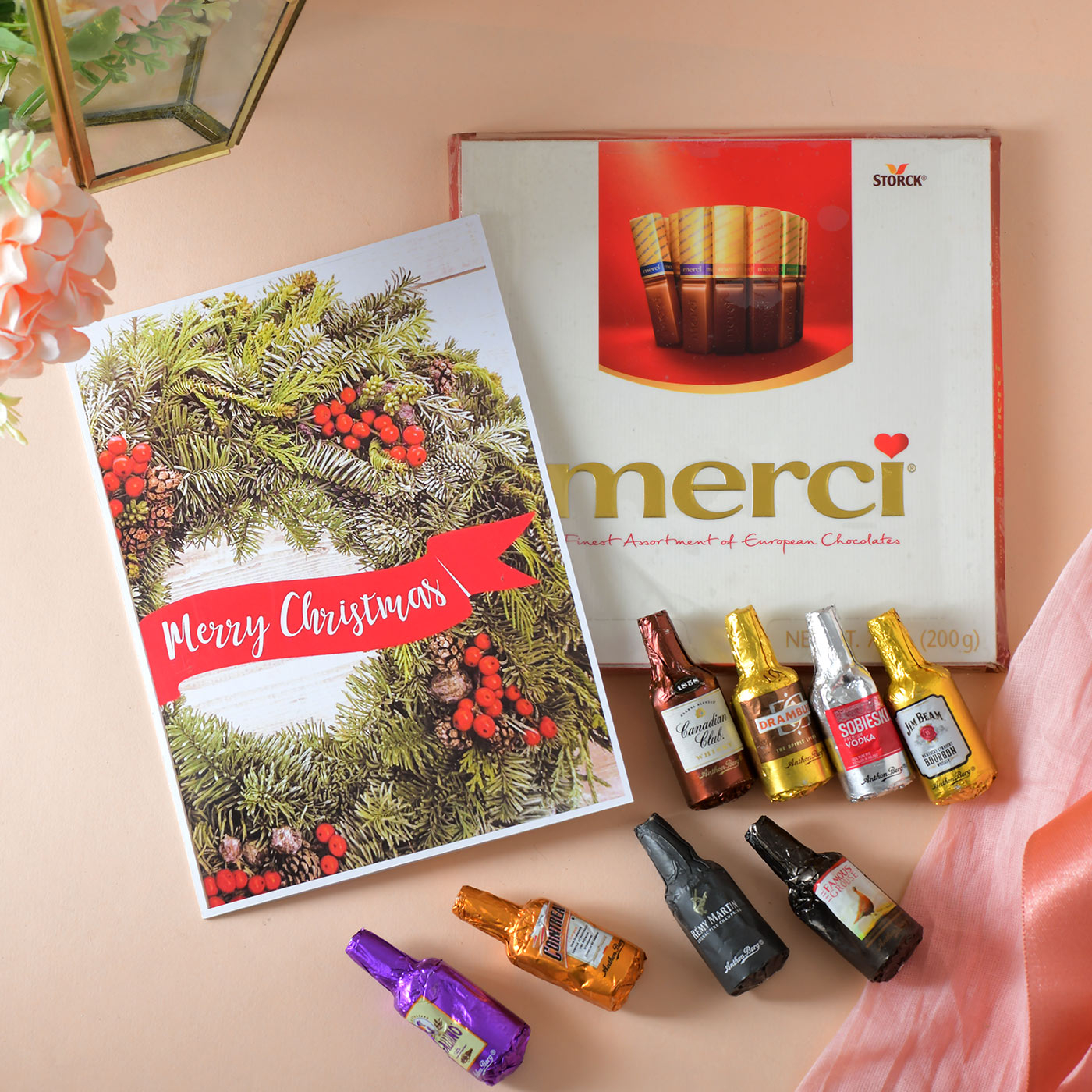 Holiday Merci Liquor Gift