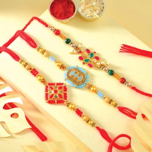 Send 3 or more Rakhis to AUSTRALIA